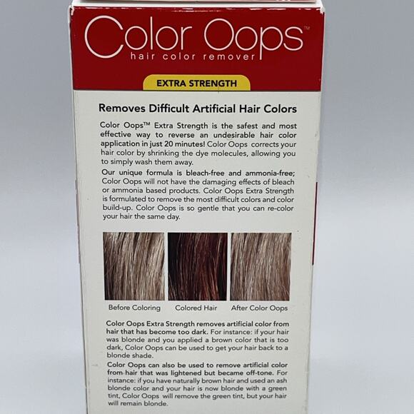 Developlus Color Oops Hair Color Remover Extra Strength Ammonia And Bleach Free - Picture 4 of 7